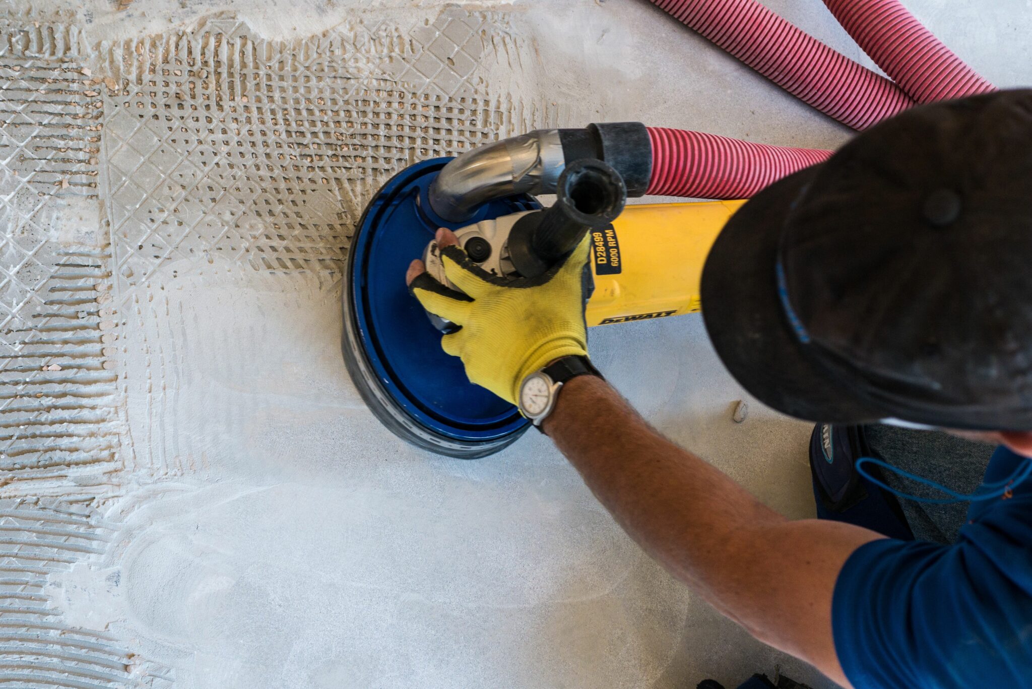 Dustless Thinset Removal in Houston, TX Cutting Edge